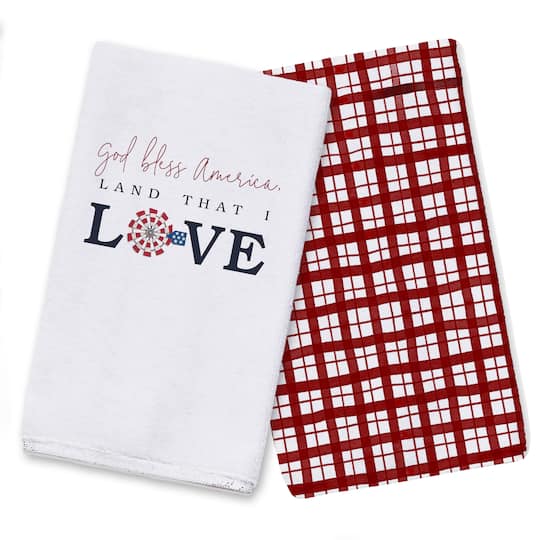 God Bless This Tea Towel Set